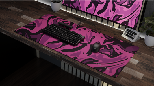 Liquid Pink Large Mousepad